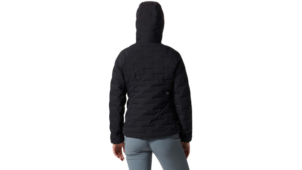 Mountain Hardwear Stretchdown Hoody - Womens, Black, Medium, 1943271010-M