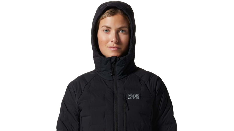 Mountain Hardwear Stretchdown Hoody - Womens, Black, Medium, 1943271010-M