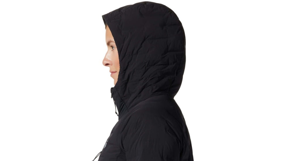 Mountain Hardwear Stretchdown Hoody - Womens, Black, Medium, 1943271010-M