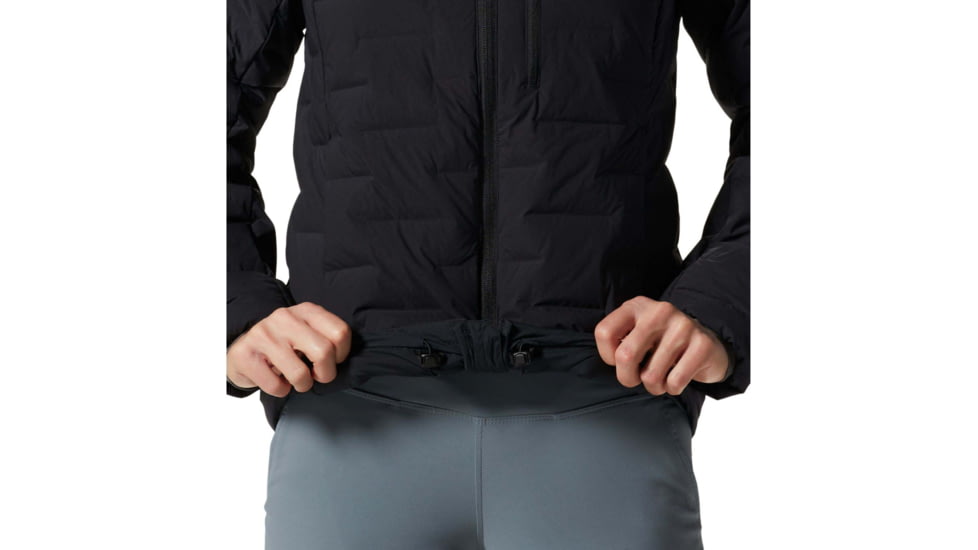 Mountain Hardwear Stretchdown Hoody - Womens, Black, Medium, 1943271010-M