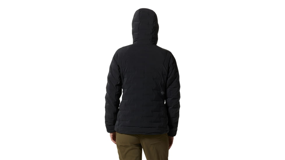 Mountain Hardwear Stretchdown Hoody - Womens, Dark Storm Heat, Medium, 1943271004-D-M
