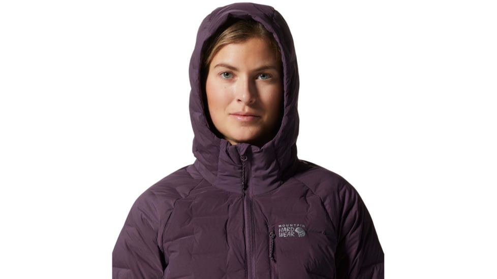 Mountain Hardwear Stretchdown Hoody - Womens, Dusty Purple, Medium, 1943271500-M