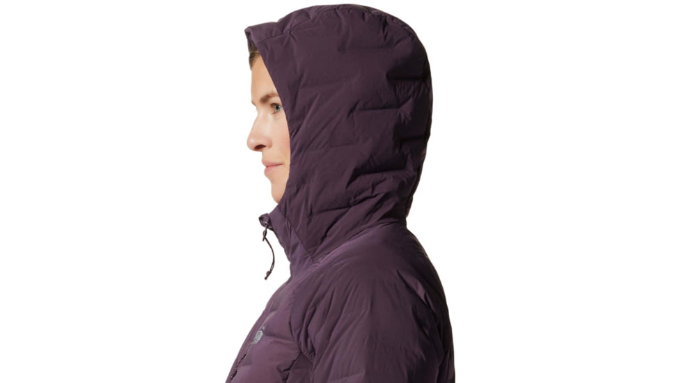 Mountain Hardwear Stretchdown Hoody - Womens, Dusty Purple, Medium, 1943271500-M