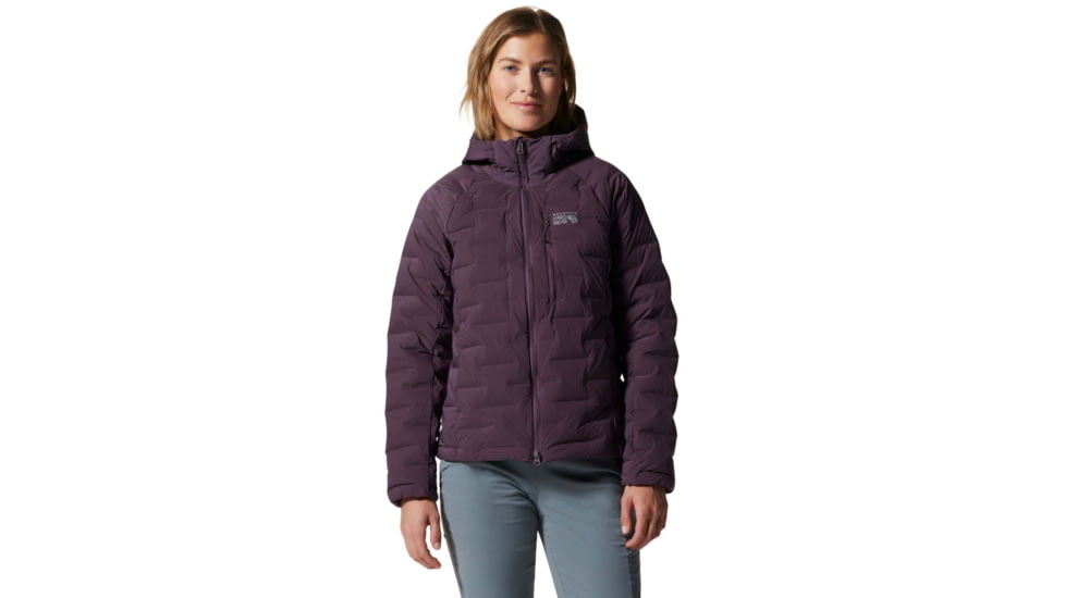 Mountain Hardwear Stretchdown Hoody - Womens, Dusty Purple, Medium, 1943271500-M
