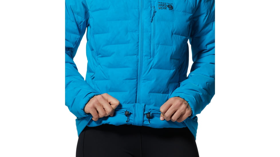 Mountain Hardwear Stretchdown Hoody - Womens, Electric Sky, Large, 1943271434-Electric Sky-L