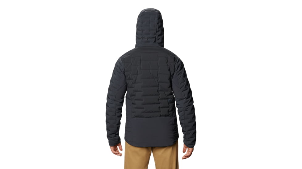 Mountain Hardwear Stretchdown Hybrid Hoody - Men's, Dark Storm, Small, OM8862004-S