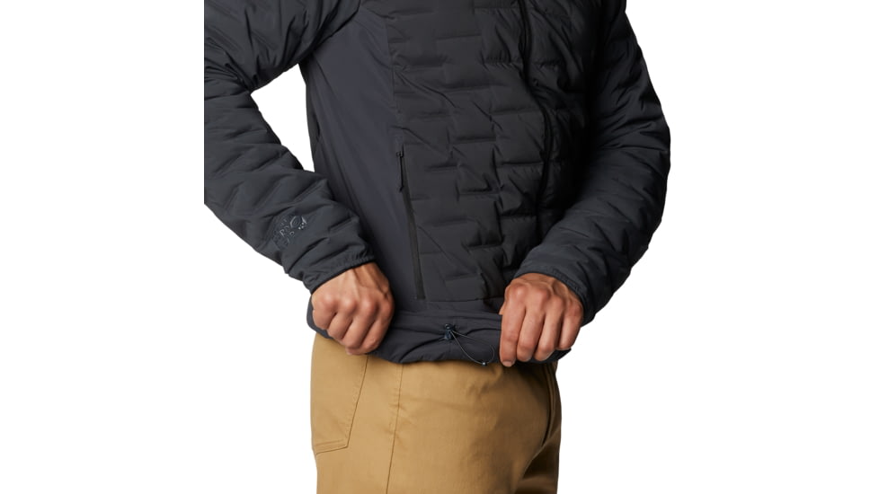 Mountain Hardwear Stretchdown Hybrid Hoody - Men's, Dark Storm, Small, OM8862004-S