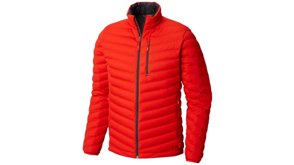 Mountain Hardwear Stretchdown Jacket - Men's, Fiery Red, Medium, 1855601636-M