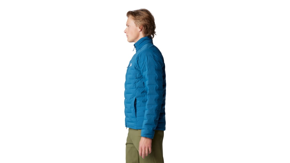 Mountain Hardwear StretchDown Jacket - Mens, Dark Caspian, Large, 2104501418-L