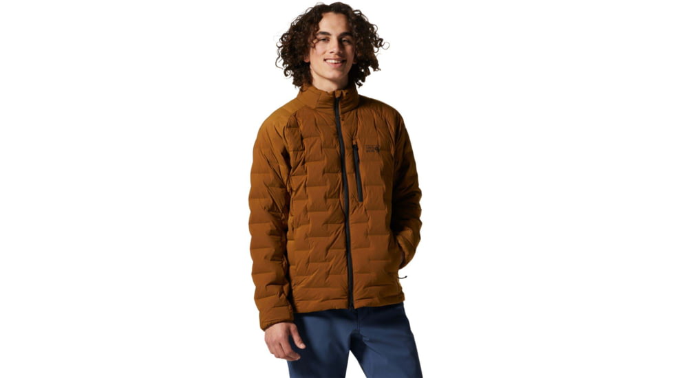 Mountain Hardwear Stretchdown Jacket - Men's, Golden Brown, Large, 1942921233-L