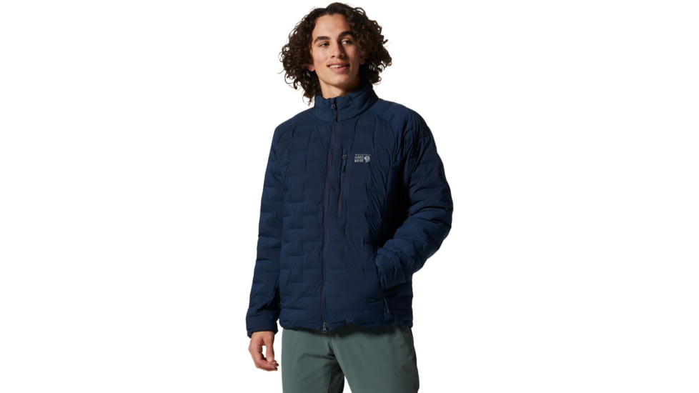 Mountain Hardwear Stretchdown Jacket - Mens, Hardwear Navy, 2XL, 1942921425HN-XXL