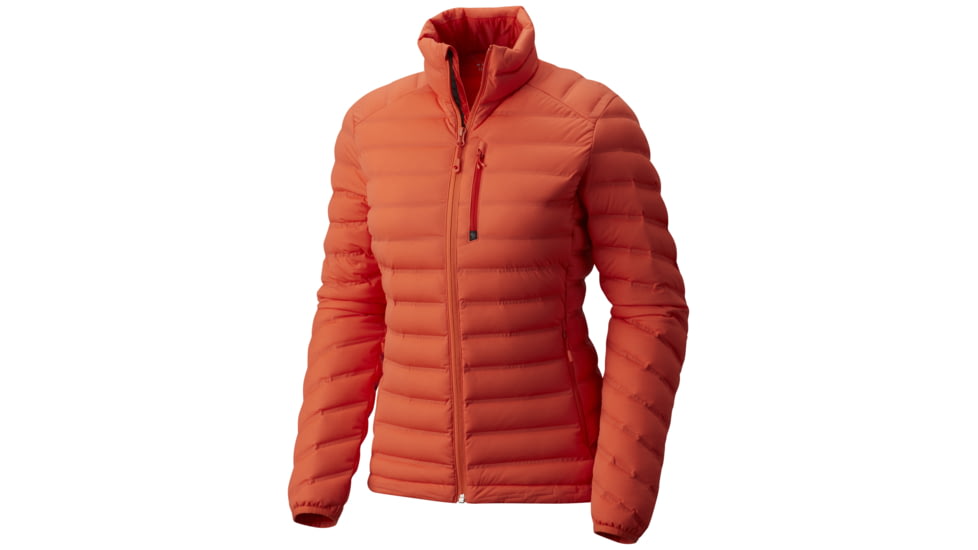 Mountain Hardwear StretchDown Jacket - Women's, Bright Ember, Extra Small, 1756291868-XS
