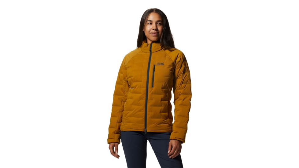 Mountain Hardwear Stretchdown Jacket - Women's, Olive Gold, Small, 1943281255-Olive Gold-S