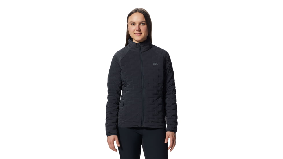 Mountain Hardwear Stretchdown Light Jacket - Women's, Dark Storm Heather, L, 2104801-004-L