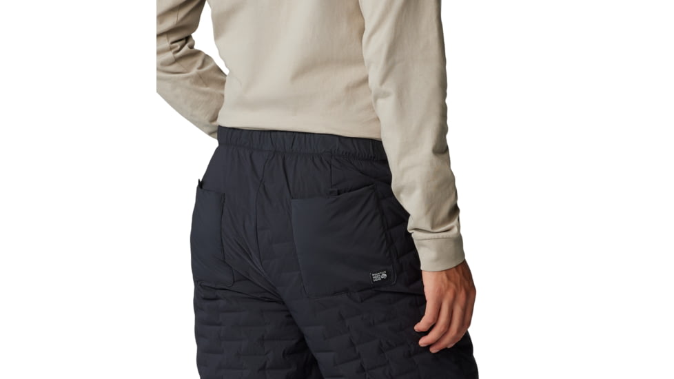 Mountain Hardwear Stretchdown Light Pant - Mens, Black, Large/Regular, 2079531010-L-R
