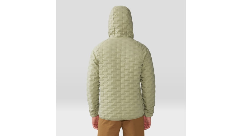 Mountain Hardwear Stretchdown Light Pullover Hoody - Mens, Mantis Green, Large, 2057331361-L