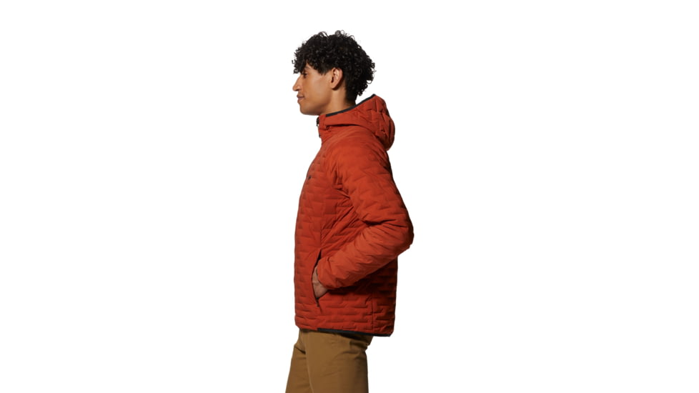 Mountain Hardwear Stretchdown Light Pullover - Mens, Dark Copper, Small, 1942971838-Dark Copper-S