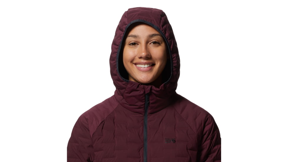 Mountain Hardwear Stretchdown Light Pullover - Womens, Cocoa Red, Small, 1943331640-Cocoa Red-S