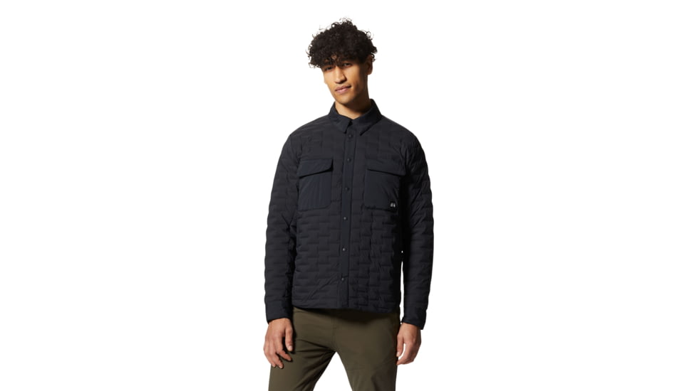 Mountain Hardwear Stretchdown Light Shacket - Men's, 010, S, 2003981-010-S