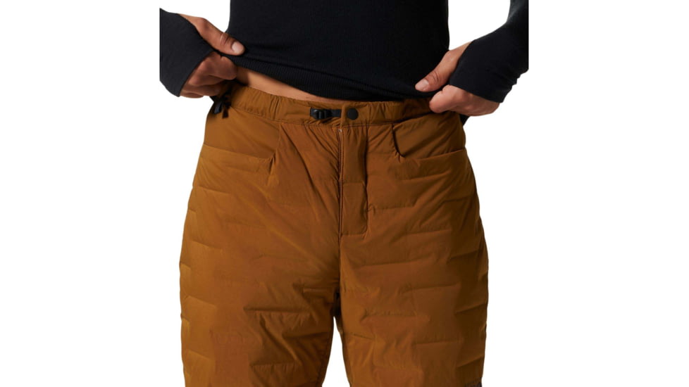 Mountain Hardwear Stretchdown Pant - Mens, Golden Brown, Large, Long, 1957551233-L-L