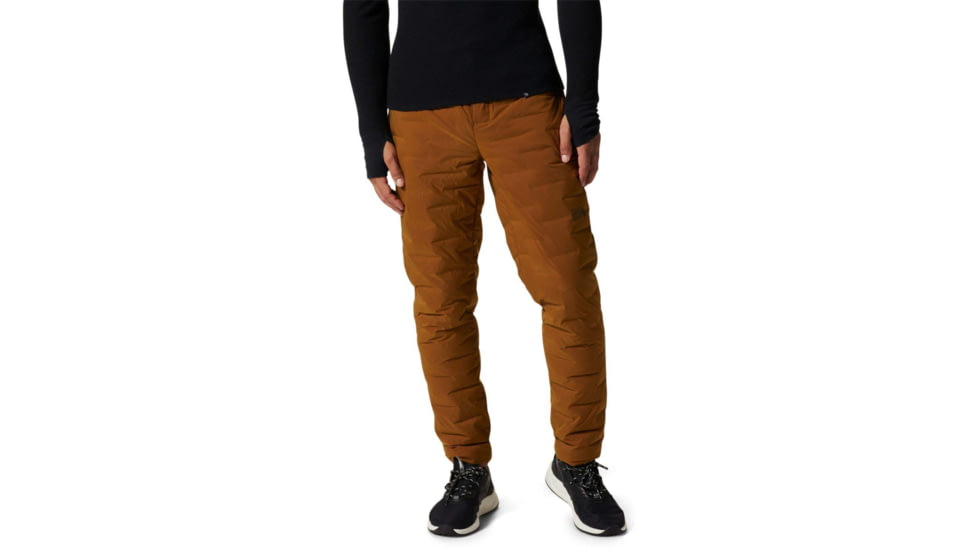 Mountain Hardwear Stretchdown Pant - Mens, Golden Brown, Large, Long, 1957551233-L-L