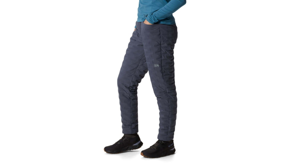 Mountain Hardwear Stretchdown Pant - Womens, Blue Slate, Medium, Regular, 1957431417-M-R