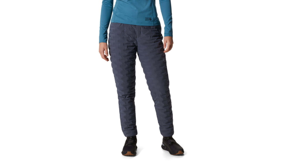 Mountain Hardwear Stretchdown Pant - Womens, Blue Slate, Medium, Regular, 1957431417-M-R