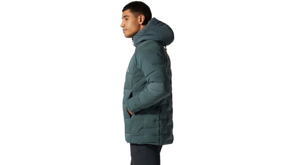 Mountain Hardwear Stretchdown Parka - Mens, Black Spruce, Large, 1942931352-L