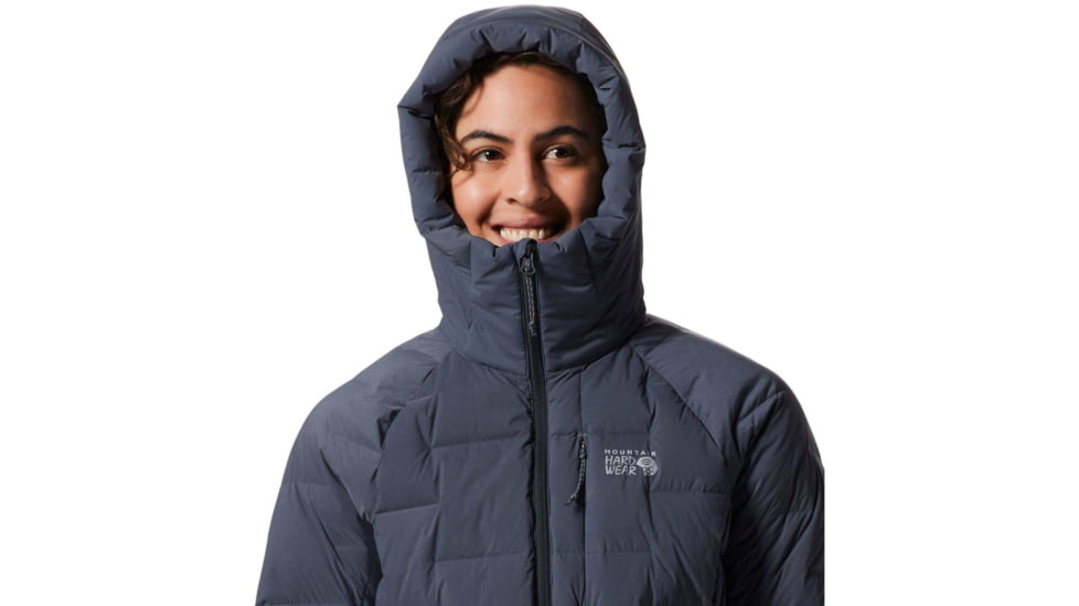 Mountain Hardwear Stretchdown Parka - Womens, Blue Slate, Small, 1943311417-S