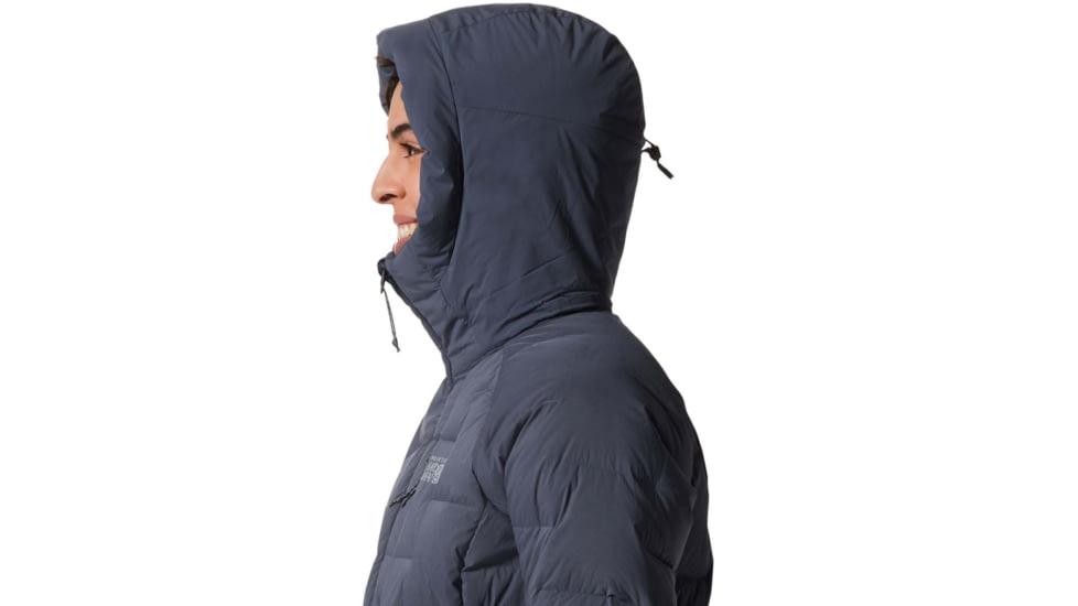 Mountain Hardwear Stretchdown Parka - Womens, Blue Slate, Small, 1943311417-S