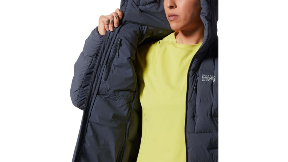 Mountain Hardwear Stretchdown Parka - Womens, Blue Slate, Small, 1943311417-S