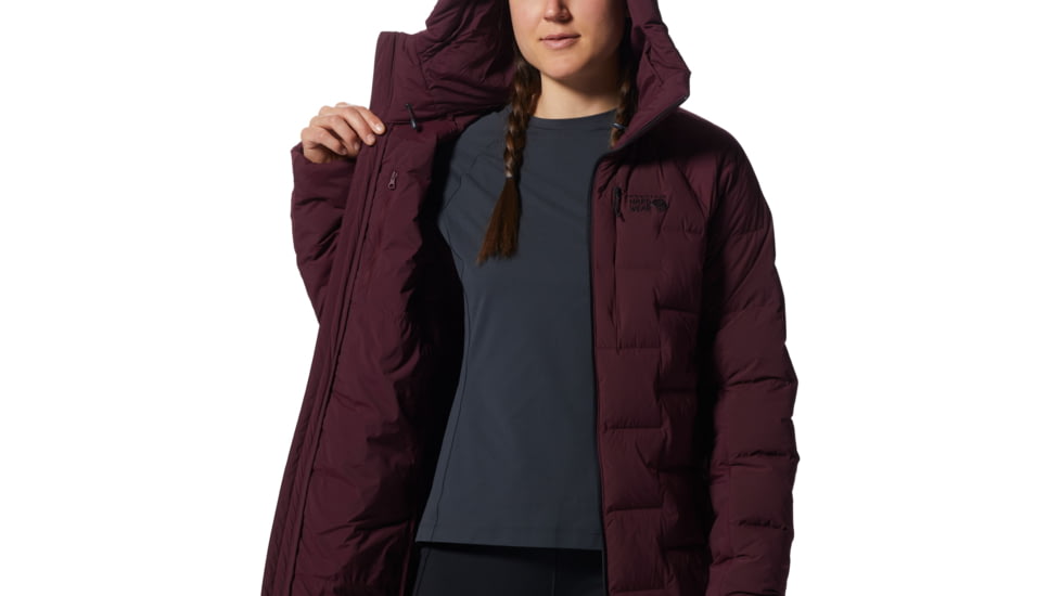 Mountain Hardwear Stretchdown Parka - Womens, Cocoa Red, Small, 1943311604-Cocoa Red-S
