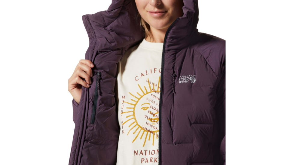 Mountain Hardwear Stretchdown Parka - Womens, Dusty Purple, Small, 1943311500-S