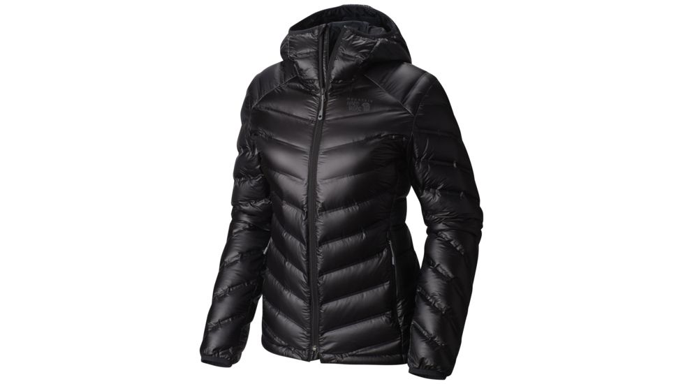 Mountain Hardwear StretchDown RS Hooded Jacket - Women's-Black-Large