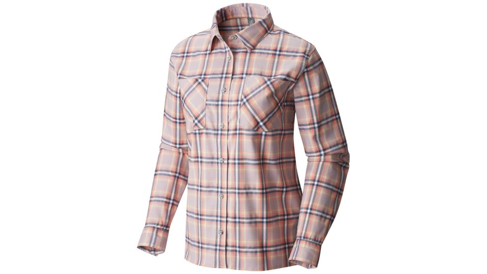 Mountain Hardwear Stretchstone Boyfriend Long-Sleeve Shirt - Women's-Dusty Orchid-Medium