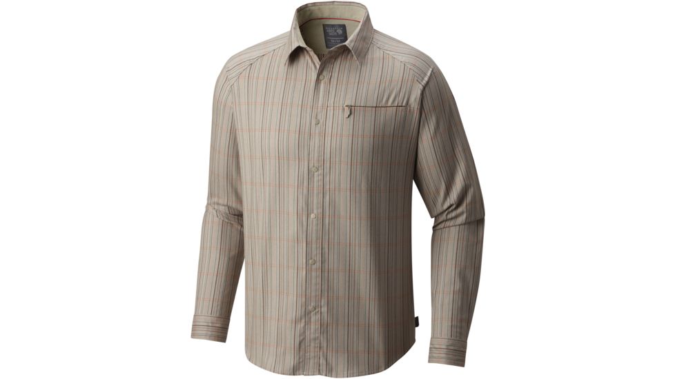 Mountain Hardwear Stretchstone V Long Sleeve Shirt - Men's-Cotton-Large