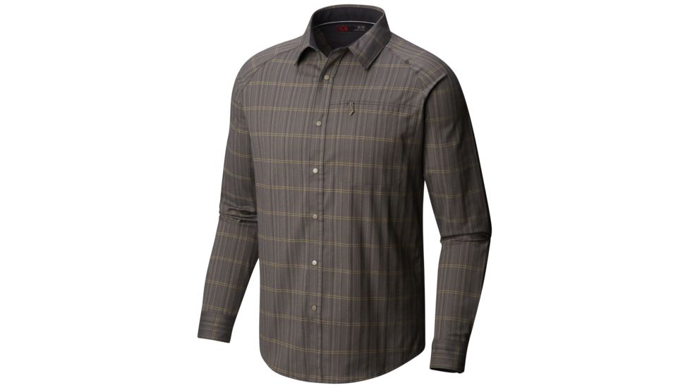 Mountain Hardwear Stretchstone V Long Sleeve Shirt - Mens, Darklands, Large, 1732551925-L