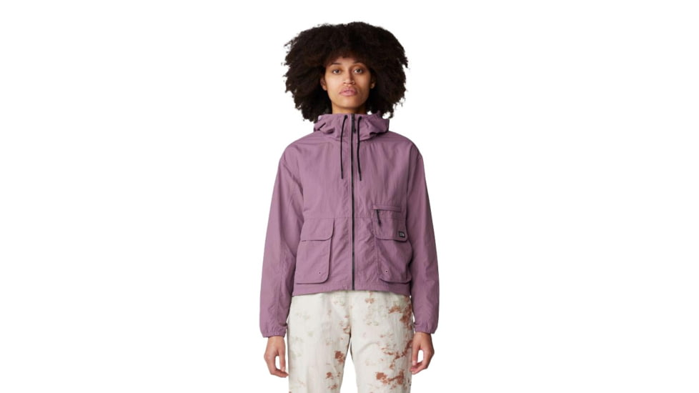 Mountain Hardwear Stryder Full Zip Top - Women's, Dark Daze, Small, 2067721533-S