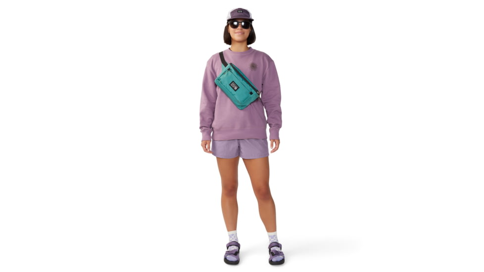 Mountain Hardwear Stryder Swim Short - Womens, Dark Daze, Extra Large, 2038671533-XL