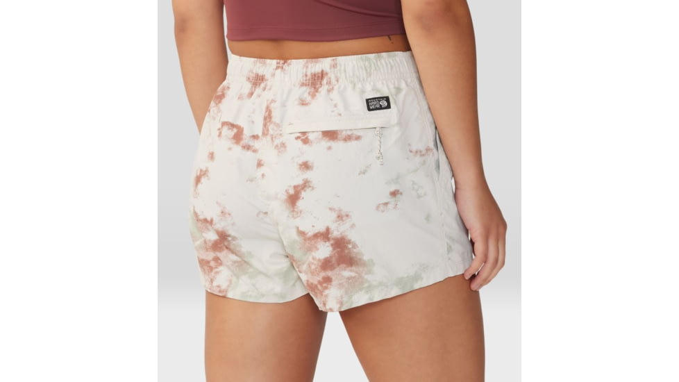 Mountain Hardwear Stryder Swim Short - Womens, Dark Quartz Nebula Dye Print, Large, 2038671641-L