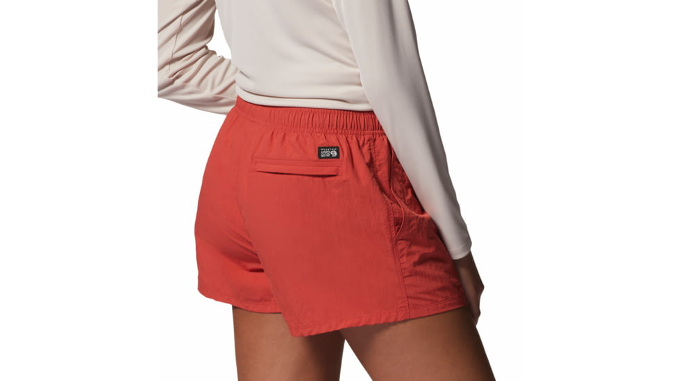 Mountain Hardwear Stryder Swim Short - Womens, Calla, Medium, 2038671644-Calla-M-R