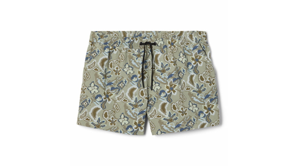 Mountain Hardwear Stryder Swim Short - Womens, Mantis Green Floral Print, Small, 2038671363-M-S-R