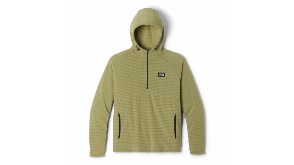 Mountain Hardwear Summit Grid Hoody - Men's, Light Cactus, Small, 2002891338-Light Cactus-S
