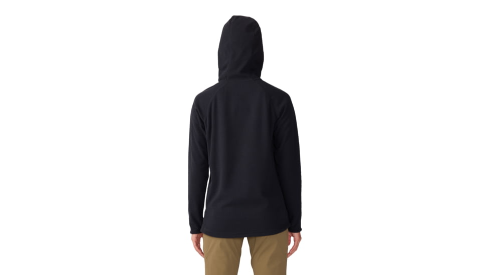 Mountain Hardwear Summit Grid Tunic Hoody - Womens, 010, XL, 2019001-010-XL