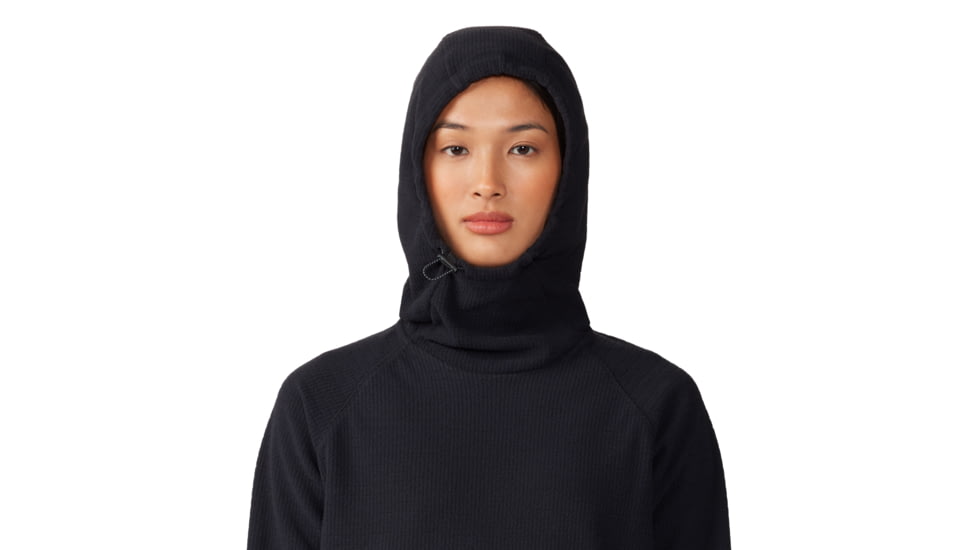 Mountain Hardwear Summit Grid Tunic Hoody - Womens, 010, XL, 2019001-010-XL