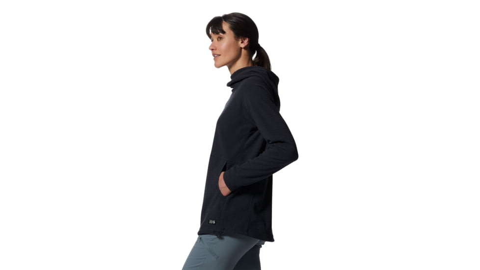 Mountain Hardwear Summit Grid Tunic Hoody - Womens, Dark Storm, Medium, 2019001004-Dark Storm-M
