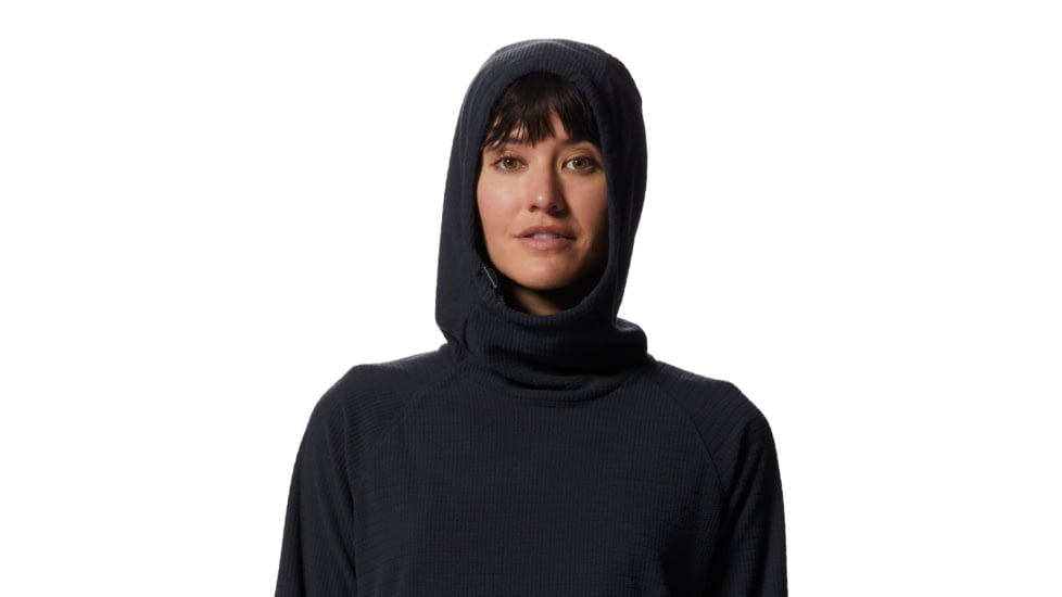 Mountain Hardwear Summit Grid Tunic Hoody - Womens, Dark Storm, Medium, 2019001004-Dark Storm-M