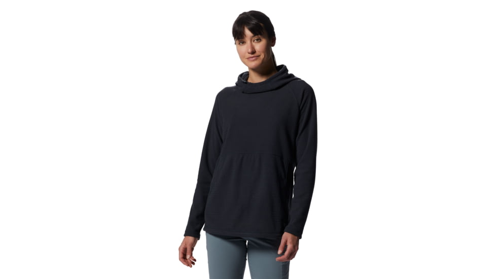 Mountain Hardwear Summit Grid Tunic Hoody - Womens, Dark Storm, Medium, 2019001004-Dark Storm-M