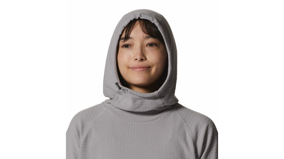 Mountain Hardwear Summit Grid Tunic Hoody - Womens, Light Dunes, Medium, 2019001055-Light Dunes-M