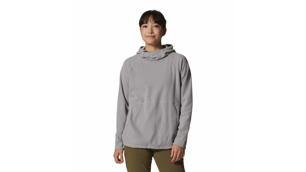 Mountain Hardwear Summit Grid Tunic Hoody - Womens, Light Dunes, Medium, 2019001055-Light Dunes-M